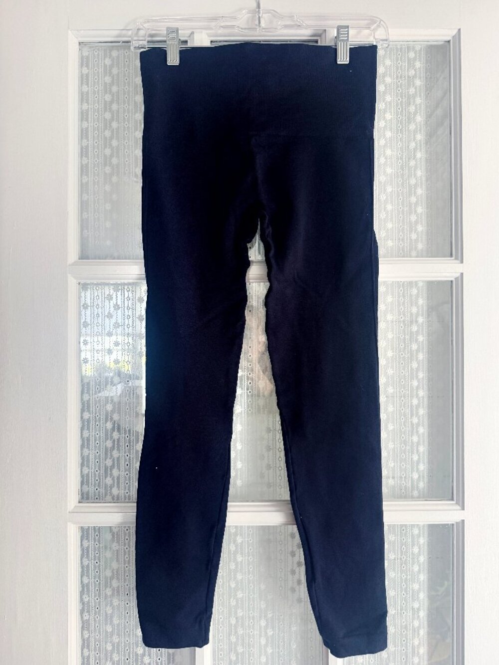 SPANX Dark Blue High-Rise Leggings